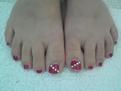 Shellac Red Baroness & Swarovski Crystals - Luise Day 37
